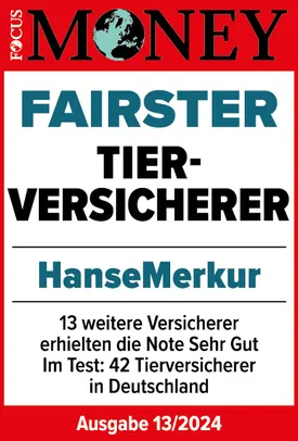 Siegel Focus Money Fairster Tierversicherer